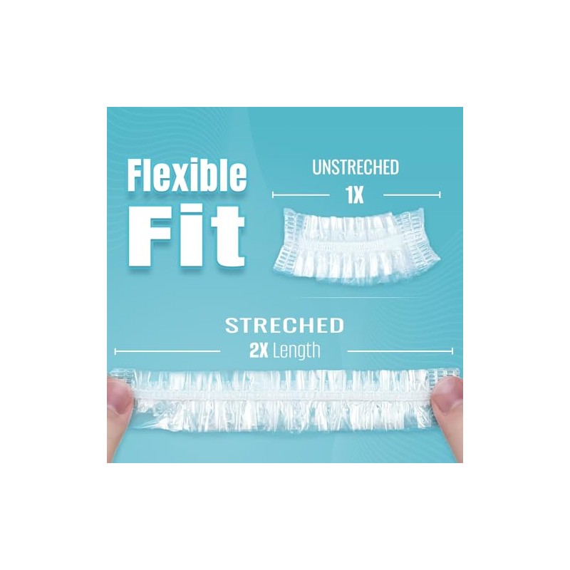 Herbishh Fundas protectoras de color para el cabello, reutilizables, protección