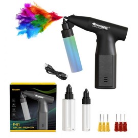 LIONBOW Small Electric Paint Sprayer Gun, Cordless Paint Sprayer Gun for Painting Cars,Cabinet, Paint Repair and DIY(1 Gear)