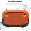 BS32D Wireless Bluetooth Speaker Bass Outdoor Plug Card Convenient Loudspeaker
