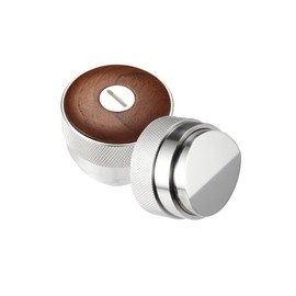 Teyearlife 51mm distributor called Adjustable Depth espresso leveler Compatible with 51MM Machine Accessories The coffee leveler Made of Stainless Steel and Walnut wood