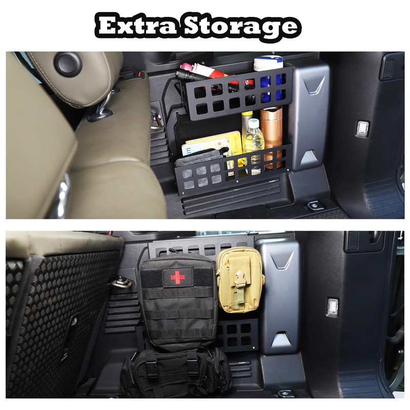 PIUGILH Trunk Storage Organizer Compatible with Land Rover Defender 110