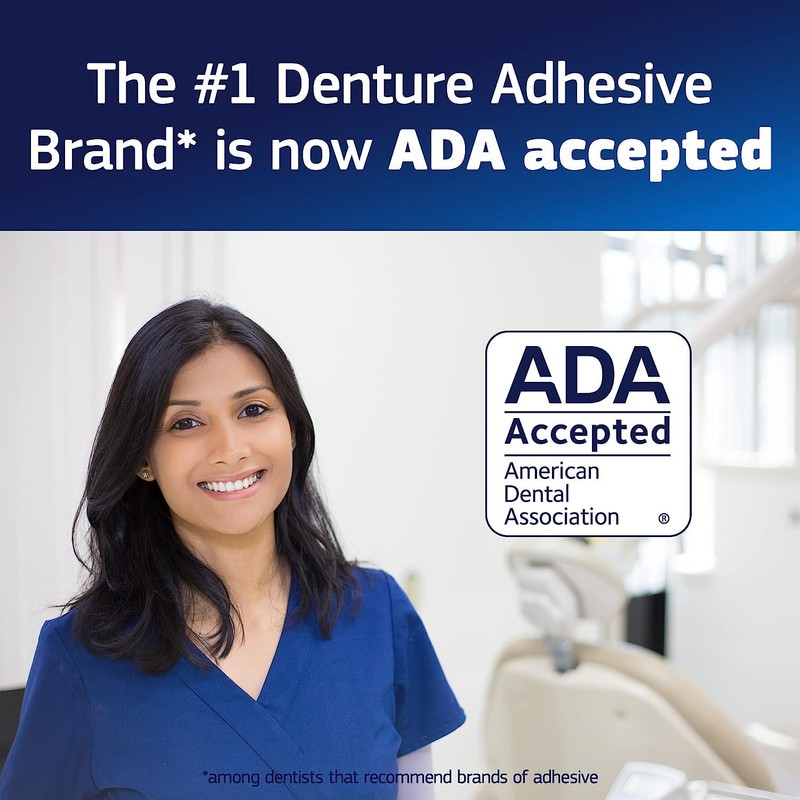 Fixodent Original Secure Denture Adhesive Cream for Full and Partial