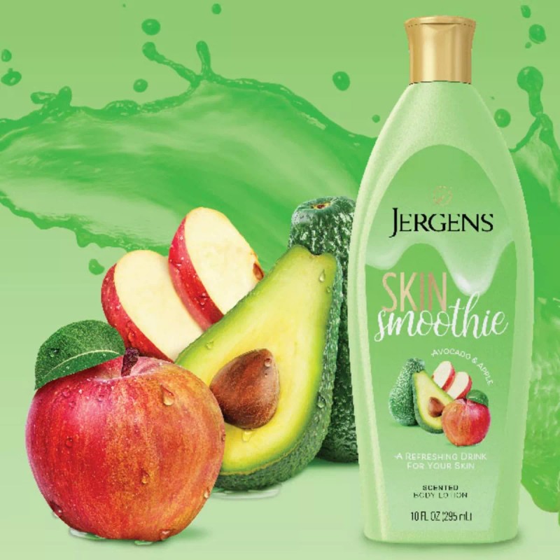 Jergens Crema Corporal Jergens Skin Smoothie Aguacate Manzana 295ml
