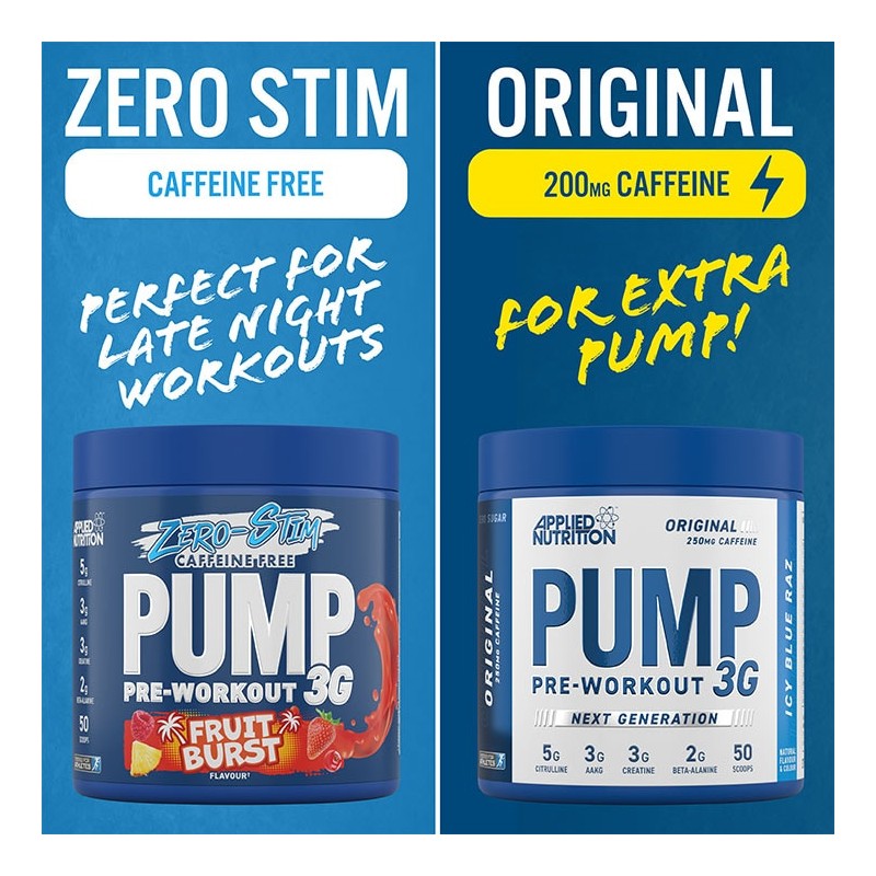 Applied Nutrition Caffeine Free Pump Pre Workout