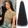WoWCFyyds 8 Packs Crochet Braids Hair Curly 24 Inch Goddess