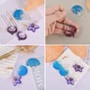 Nifocc Unique Earrings Resin Mold Jewelry Casting Molds Pendant Silicone