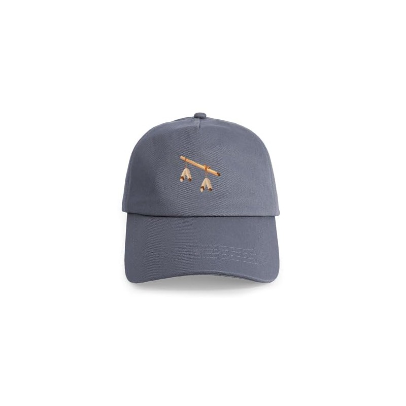 CafePress Native American Flute Unique Adjustable Baseball Hat Gray