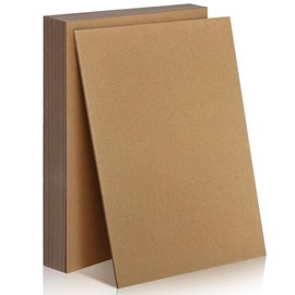 Teling 20 Pcs Book Board, Binders Board Chipboard Designer Bookboard Heavy Duty Chipboard Sheets Bookbinding Supplies for Book Binding Materials Cover(8.5 x 11 Inches)