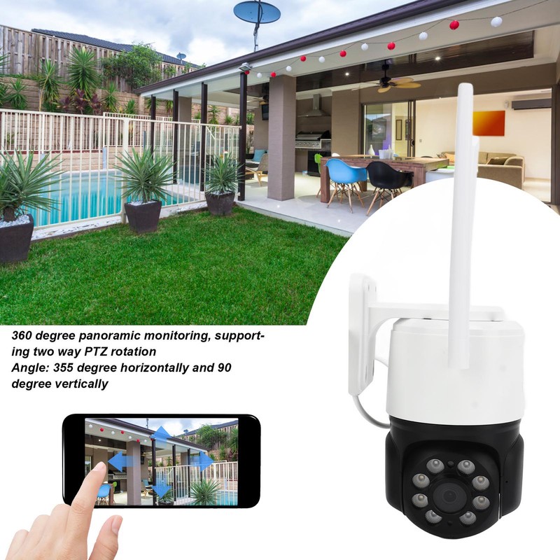 HD Surveillance Cameras Wireless 4G Network Remote Control Two Way