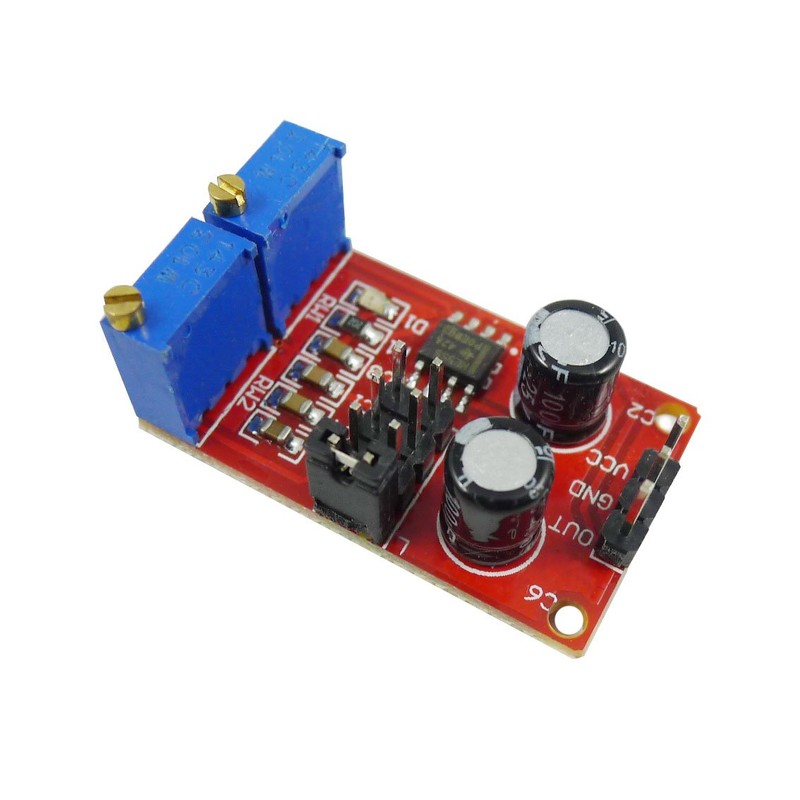 Ferwooh 3PCS NE555 Duty Cycle Frequency Adjustable Square Wave Signal