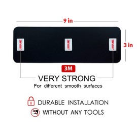 Office sign for door or wall - Main office signs — quick easy installation - Self-adhesive for doors or walls — 9 X 3 in - In office sign for home and Business sign - Big letters on black plate.