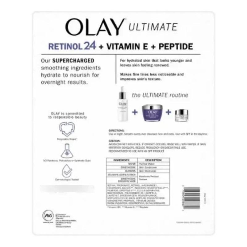 Olay Ultimate Crema Hidratante Facial Regenerist Retinol 2pk Todo Tipo