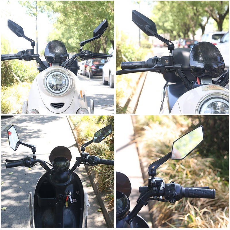 Bike Rearview Mirror Bicycle Handlebar Rear View Mirror 360° Rotatable