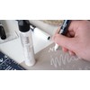KREUL 92781 Textile Marker Opaque, Fine, White, Line Width 1