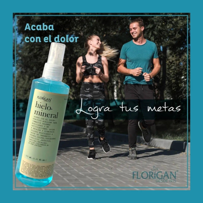 Hielo Mineral Florigan Relajante Muscular 250ml Sprayer Alcanfor