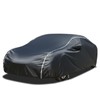 Coverado 6 Layers Car Cover Waterproof All Weather, Soft Cotton