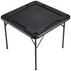 VEVOR Folding Card Table, 4 Player Portable with 4 Cup