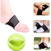 Voarge 2 Pairs Extra Thick Cushioned Compression Arch Support with