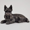 Fiesta Studios Bronze Small Scottish Terrier Dog Statue Scottie Sculpture