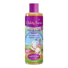 Childs Farm Hair and body shampoo with blackberry and organic apple extract