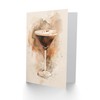 Artery8 Classic Espresso Martini Cocktail Birthday Card