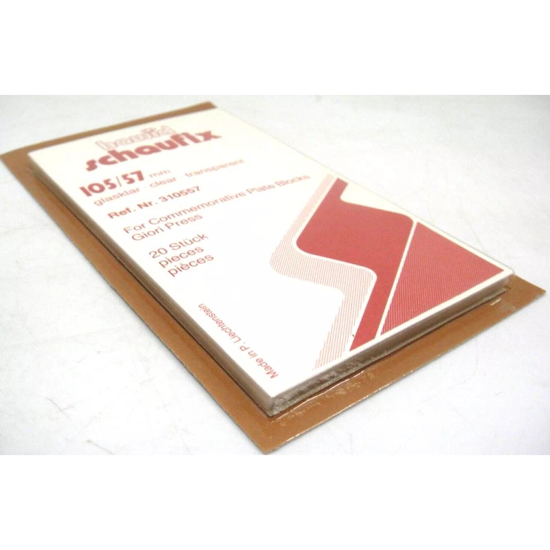 Hawid Clear Stamp Mounts 105/57 Commemorative Blocks Giori Press Pack