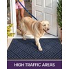 DEXI Door Mat Outside Entrance, Front Entryway Welcome Rubber Doormat,