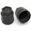 FZJDSD 20 Pack Black Wheel Lug Nut Cap Cover M24-2.0