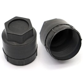 FZJDSD 20 Pack Black Wheel Lug Nut Cap Cover M24-2.0 Hex 19mm Fit for Camaro z28 IROC 1982-1992