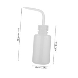 NOLITOY 2pcs Eyelash Extension Rinse Bottle Squeeze Cleaning Bottles for Lab and Watering for Various Scenarios