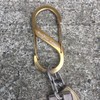 NITEIZE SOP-CMN-SB320 Stainless Steel Carabiner, #3, Brass, Genuine Japanese Product