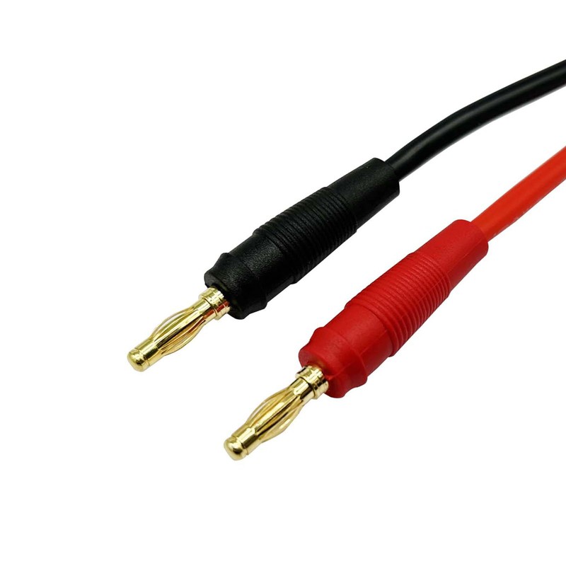 2pcs XT60H (XT60 Upgarded Female Connector Plug to 4mm Banana