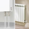 6PCS Radiator Pipe Covers and Pipe Collars Pipe Central Heating