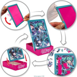 Hatsune Miku Japanese Virtual Singer Collectable Portrait Micro Puzzle – Singer 1 | 150 Pieces, Compact & Intricate Design | Perfect for Teens, Kidults, & Adult Collectors CV01