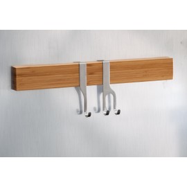 Mercer Culinary Single Hooks for Magnet barSingle Hooks, Silver, Set of 2