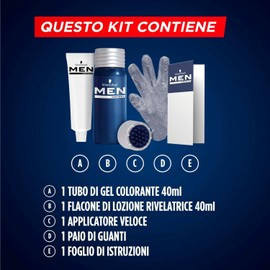 Schwarzkopf, Men Perfect Haarfarbe, Gel, Weißhaarabdeckung für Herren, natürliches Ergebnis, hält bis zu 28 Shampoos, Farbton 80 Naturschwarz, 3 Packungen