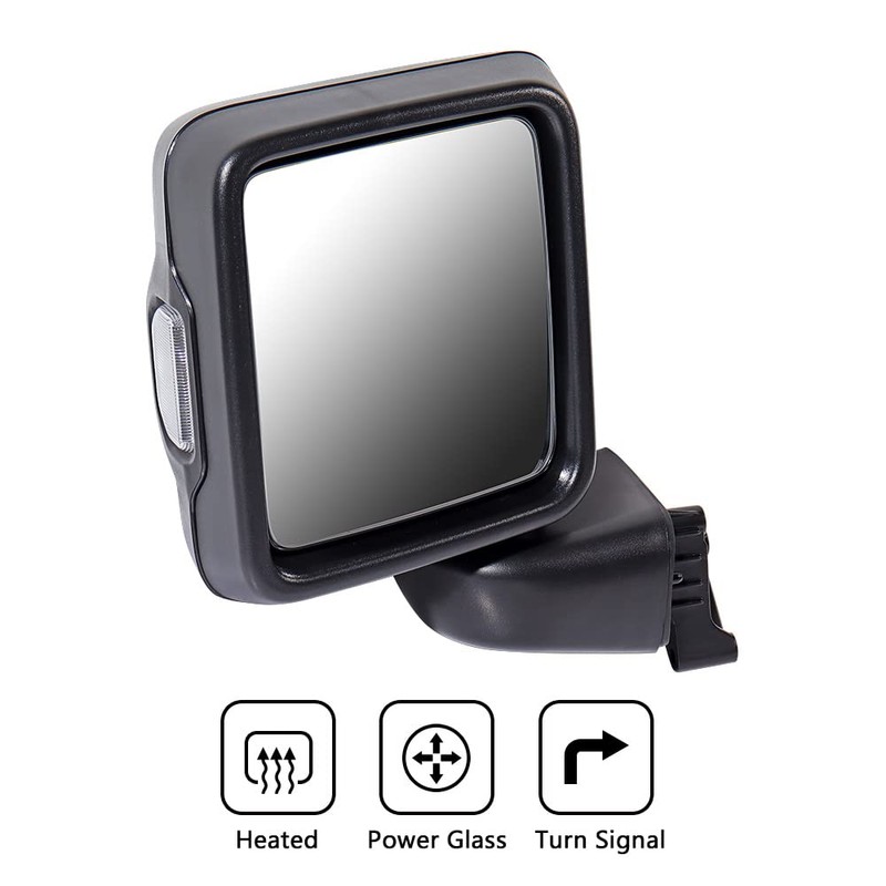 Driver Left Side Mirror Power Heated Turn Signal Light Replacement