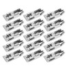 15 Pcs Overlock Presser Foot Universal Stainless Steel Snap On