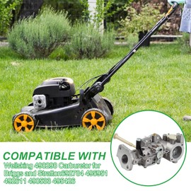 498298 Carburetor for Briggs & Stratton 5 HP 692784 495951 492611 490533 495426 Carb 112202 112212 112231 112232 112252 112292 134202 135202 133212 130202 5HP Engine