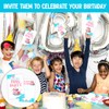 Pool Party Birthday Invitations for Girl