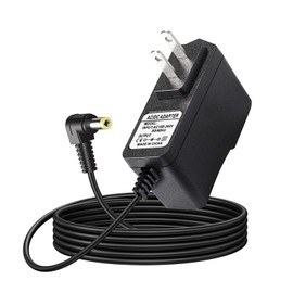 DC 9.5V Casio Keyboard Power Adapter - Compatible with Casio Keyboards: ADE95100LU, LK-135, WK-225, CTK-2500, CTK-2400, CTK-2550, CTK-1100, WK-220, LK-165, CTK-2090, SA-76, SA-46 (6.5Ft)