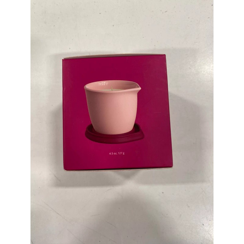 Jimmyjane Afterglow Natural Massage Oil Candle Sexy BERGAMOT ROSE Scent