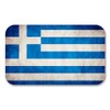 2 x 10cm/100mm Greek Greece Flag Window Cling Sticker Car