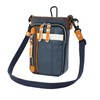 Mustache YVQ-5962 2-Way Mini Shoulder Pouch, Scissor Bag, Crossbody, navy