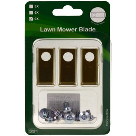 akku-net 9 x Replacement Blades / Cutting Blades Titanium for Robotic Lawnmower Honda Miimo 310