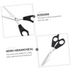 SAFIGLE 2Pcs Hairdressing Scissors Hair Cutting Thinning Shears for Professional