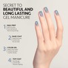 GAOY Jelly Nude Blue Gel Nail Polish, 16ml Sheer Neutral