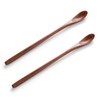 DFsucces Wooden Stirrrers Long Spoons Stirring Spoons Ice Spoons Total
