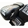 PRIZE RING "Professional SX" Boxing Gloves Genuine Leather Black (16oz)