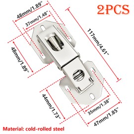 Qrity 2 PCS 90° Kitchen Cupboard Doors Hinges, Furniture Concealed Door Hinge, Universal Type Hinges for Cabinet Cupboard, Wardrobe, Furniture Cabinet